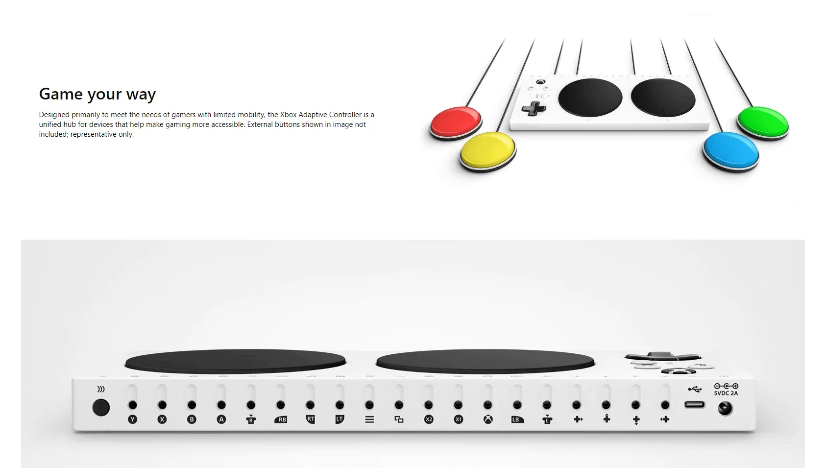 microsoft adaptive controller is a good example of accessibility in product design