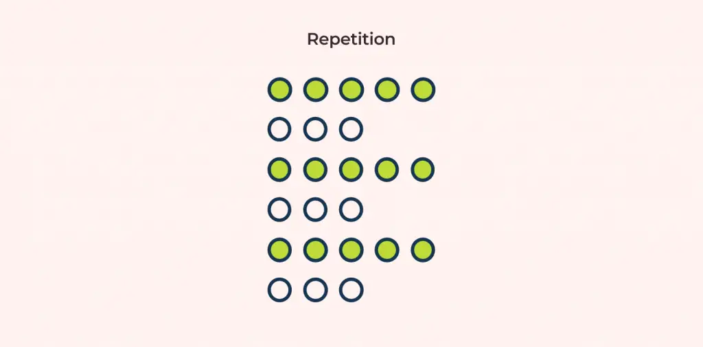 repetition in principles of design