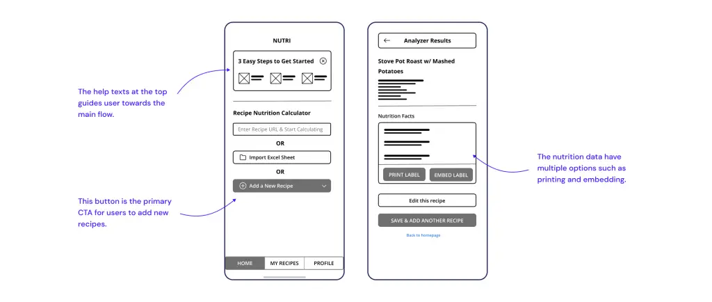 Recipe Nutrition Calculator