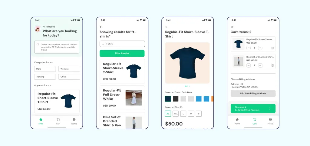 online clothing case study